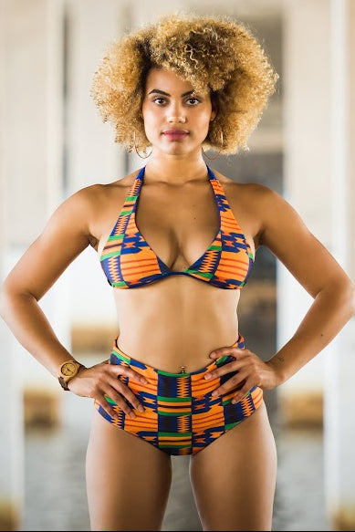 Royal Blue — 2-Piece Bikini High Waist