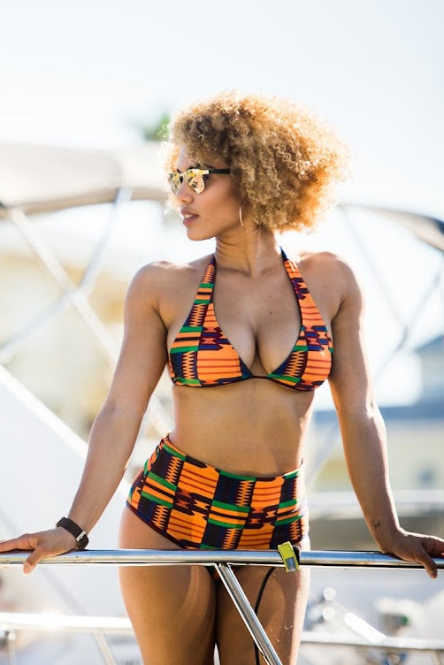 Royal Blue — 2-Piece Bikini High Waist