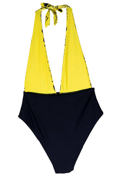 Ocean Hive Monokini - 1 Piece Swimsuit with Open Back