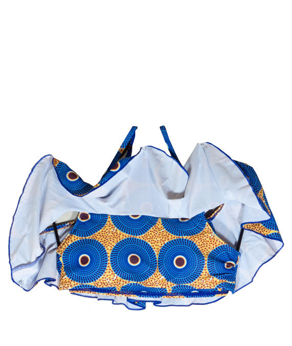 Cobalt Wave Off-Shoulder Bikini