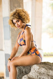 Royal Blue — 2-Piece Bikini High Waist - Set