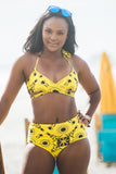 Ocean Hive Wrapper - 2 Piece Bikini Wrapping Top - Set